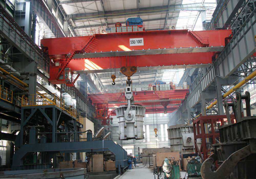 日鋼500噸冶金起重機(jī)