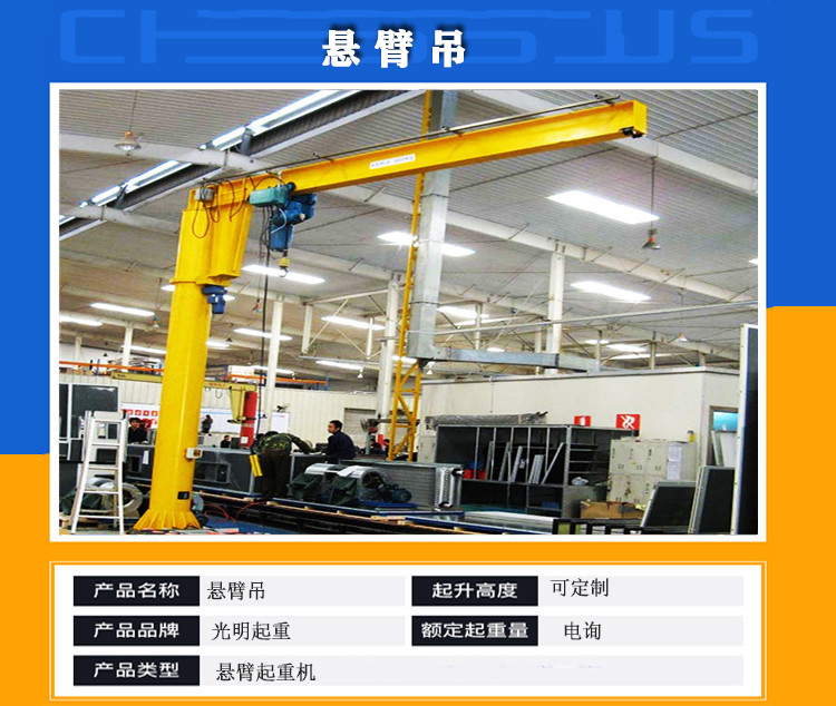 BZD電動(dòng)全回轉(zhuǎn)懸臂吊起重機(jī)